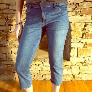 KUT BARDOT cropped skinny boyfriend jeans 10